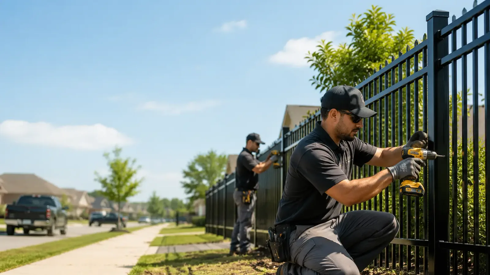 Metal Fence Installation in Dunmore, WV